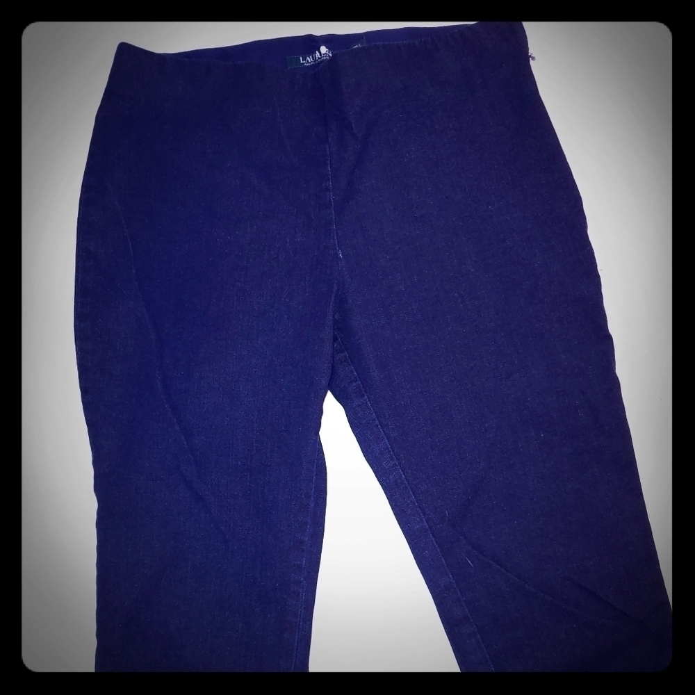 Ralph Lauren Navy BluePants Side Zip